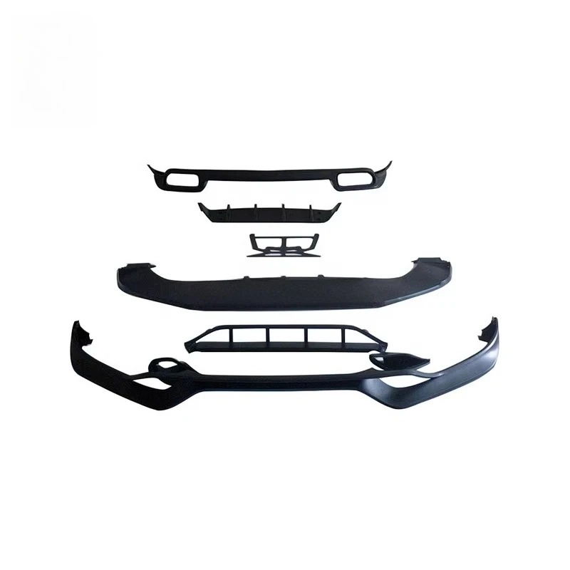 Tech Style Car Accessories Parts Front Rear Bumper Difduser Lip Spoiler Body Kits for  9Y0 18+
